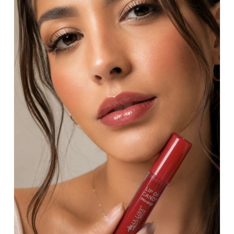 Lip Oil Candy Max Love – Hidratante Labial com Brilho Espelhado